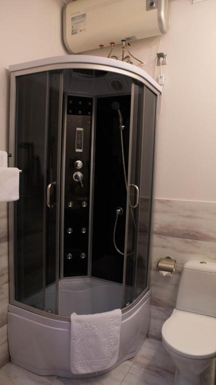 Koupelna v ubytování Mini ELEGANT