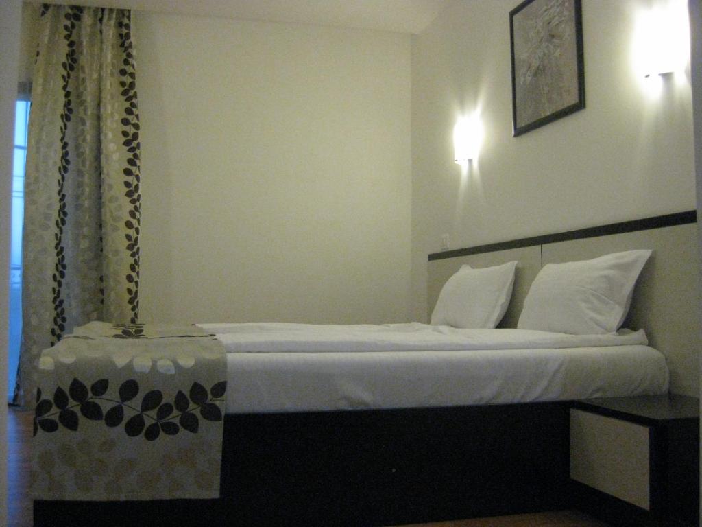 Postel nebo postele na pokoji v ubytování Hotel Anina