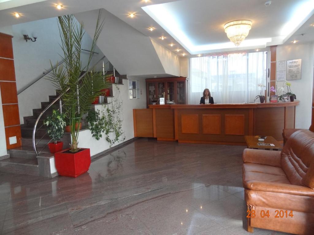 Vstupní hala nebo recepce v ubytování Hotel Emma West