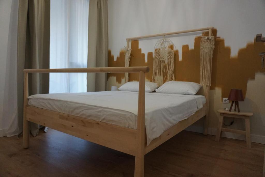 Cama ou camas em um quarto em Onix Blue