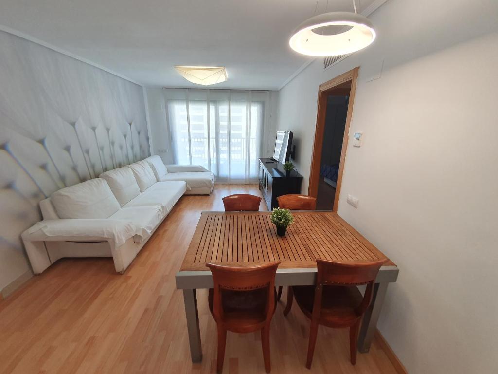 Posezení v ubytování Style Apartment Patacona Beach segunda linea