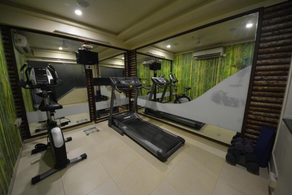 Fitness centrum a/nebo fitness zařízení v ubytování The Legend Inn @Nagpur
