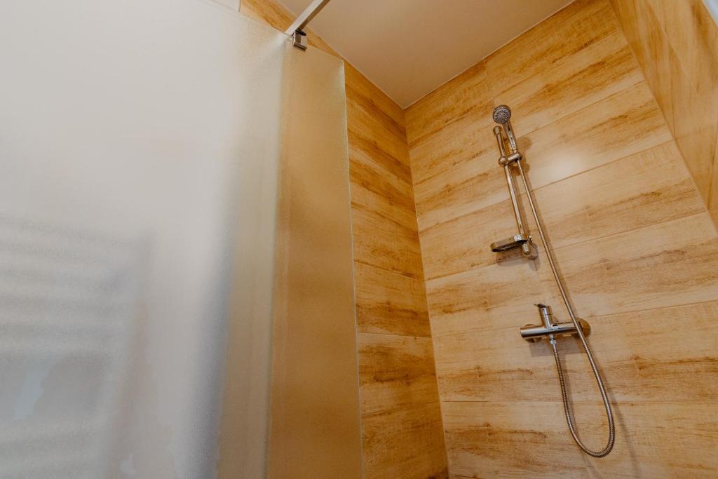 Koupelna v ubytování Apartmány Zara