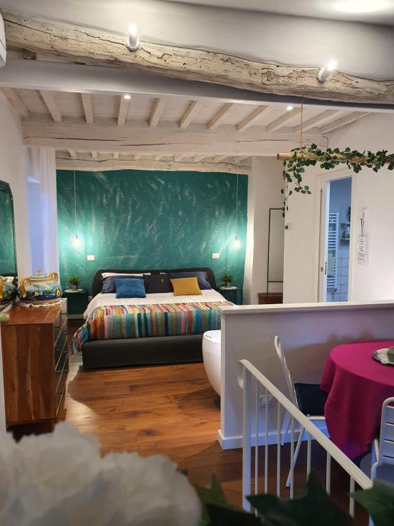 Postel nebo postele na pokoji v ubytování Incanto b&b