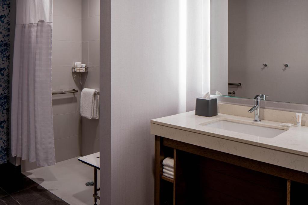 Hyatt Place Tampa Downtown - Salle Royale Avec Canapé-lit Et Baignoire Accessible - Accès Pour Handicap
