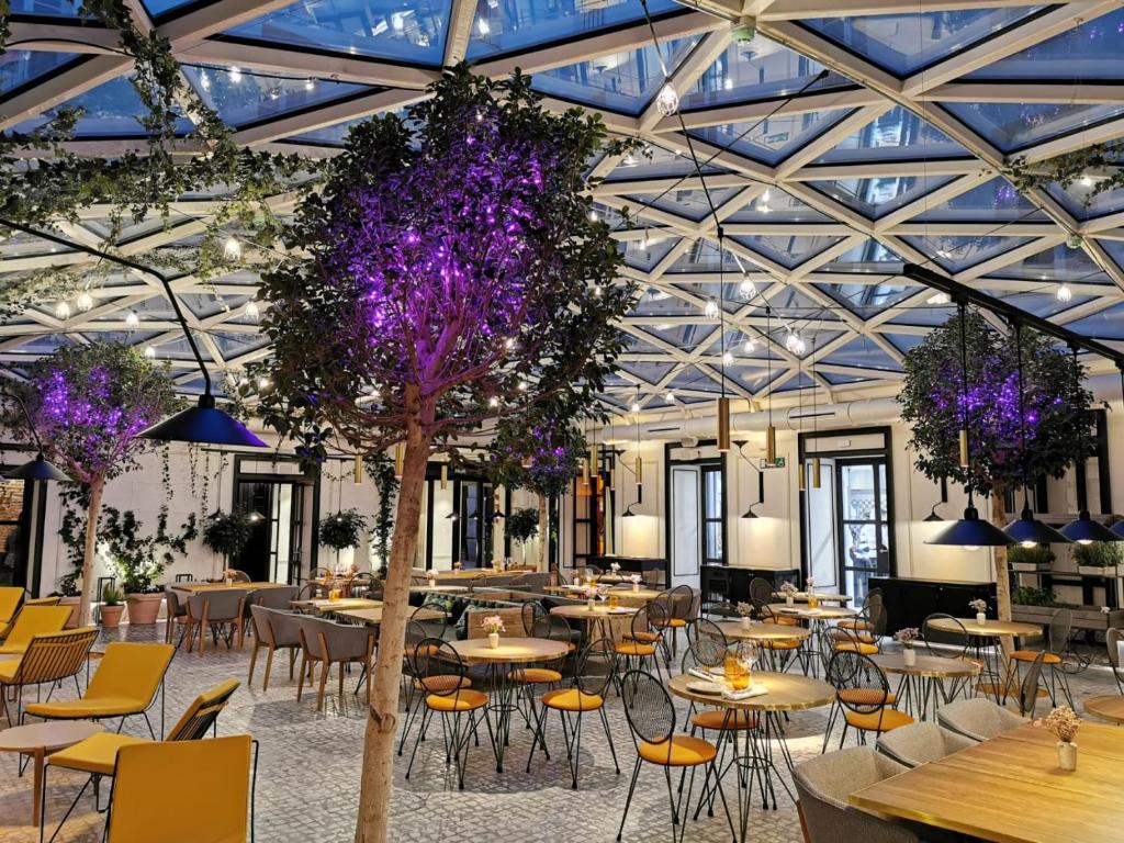 Restaurace v ubytování Pestana Plaza Mayor Madrid