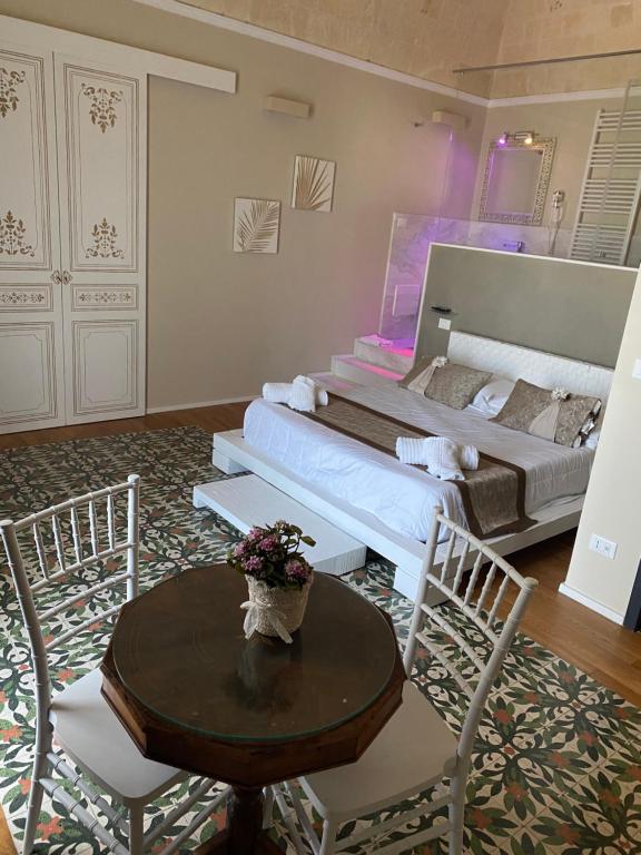 Posteľ alebo postele v izbe v ubytovaní B&B Sul Ponte