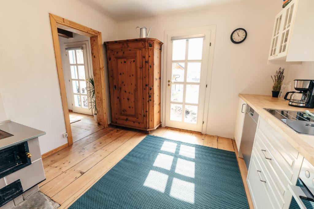 Kuchyň nebo kuchyňský kout v ubytování Ferienhaus s Manz