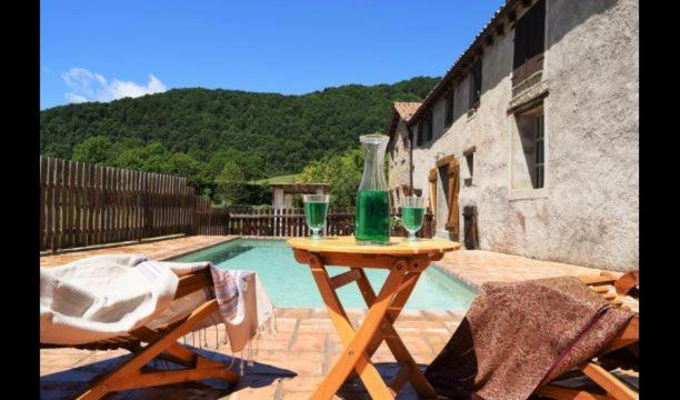 Villa in Sant Privat d'en Bas Sleeps 16 with Pool