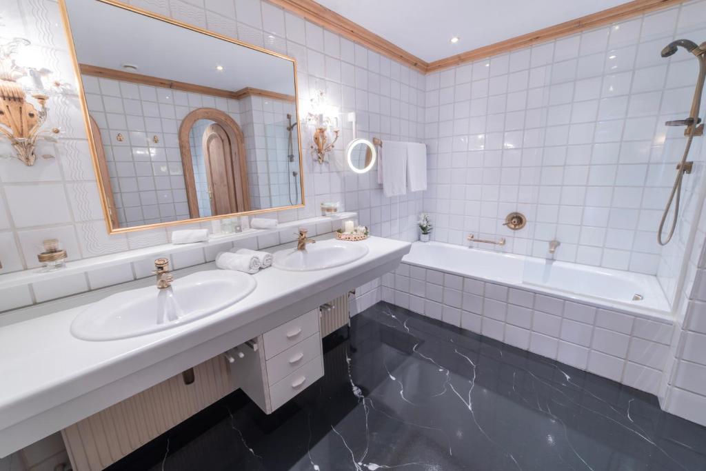 Koupelna v ubytování Hotel Ulli