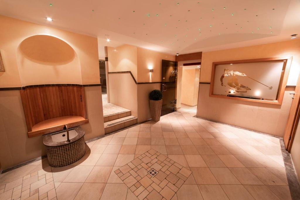 Koupelna v ubytování Hotel Ulli