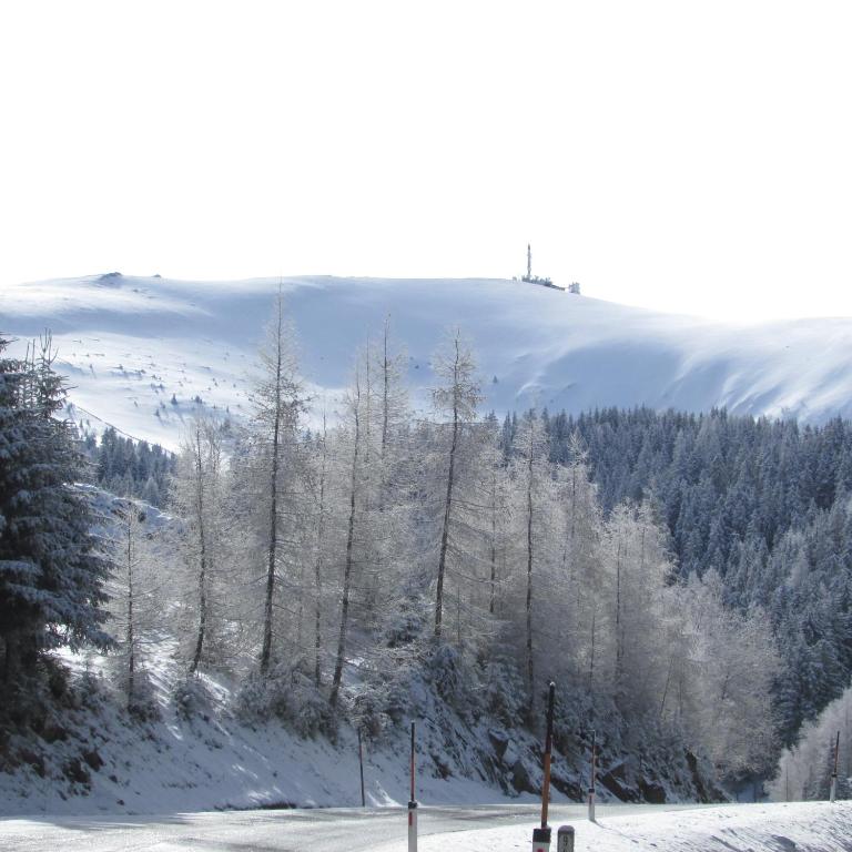 Hotel Garni Gästehaus Karin v zimě