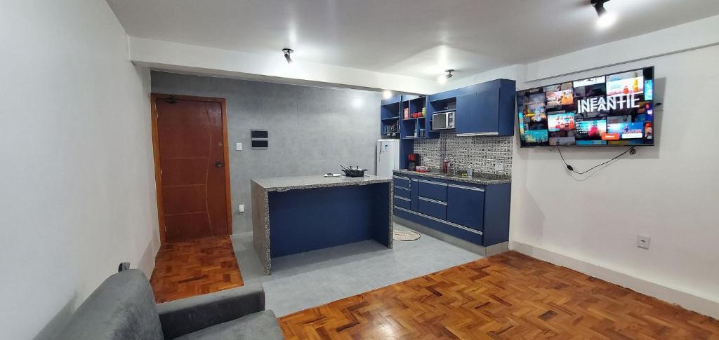 Кухня или мини-кухня в Studios Mirante do Vale
