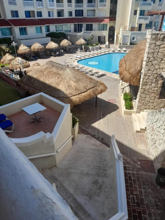 Cancún Plaza Sea View - Studio Con Vista In Piscina