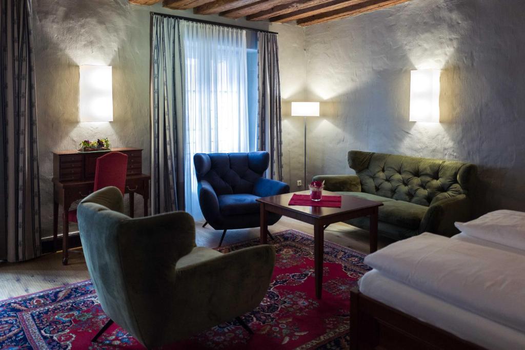 Posezení v ubytování Altstadt Hotel Stadtkrug