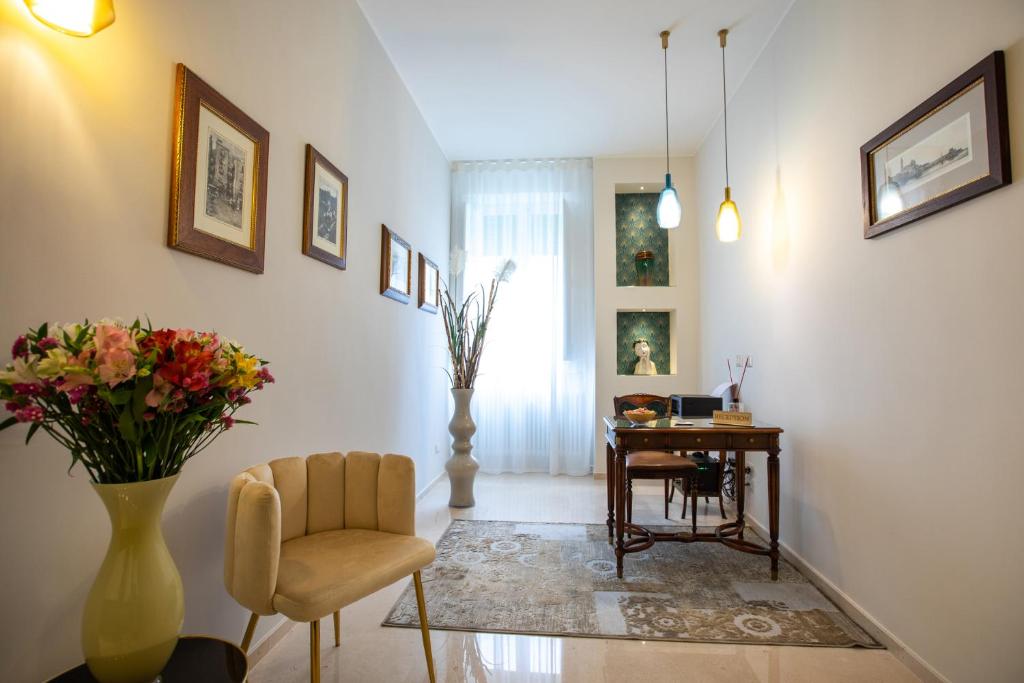 Posezení v ubytování Bebio Rooms