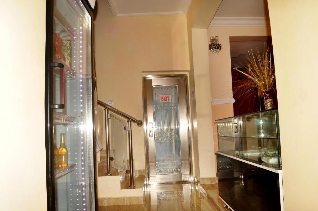 Koupelna v ubytování J Gibson Hotel