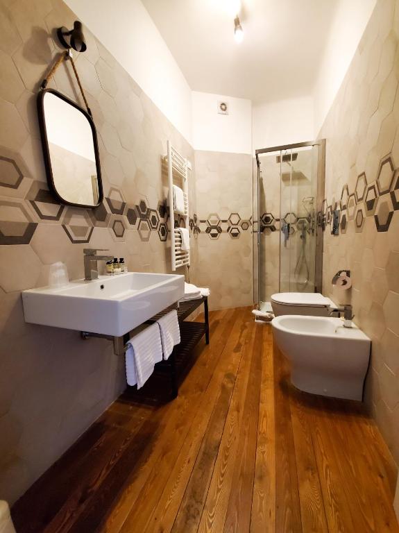 Kúpeľňa v ubytovaní More Cola di Rienzo B&B