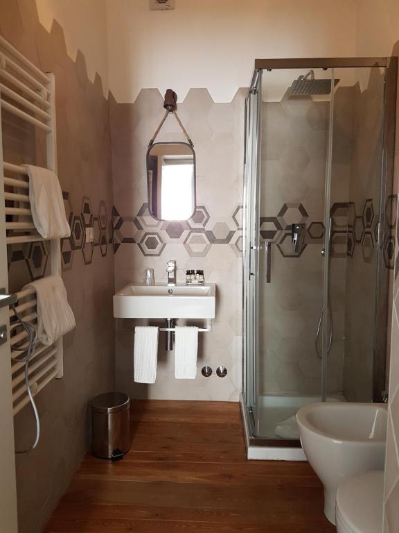 Kúpeľňa v ubytovaní More Cola di Rienzo B&B
