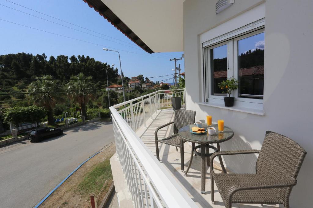 Balkón alebo terasa v ubytovaní Mare Monte Luxury Apartments 2