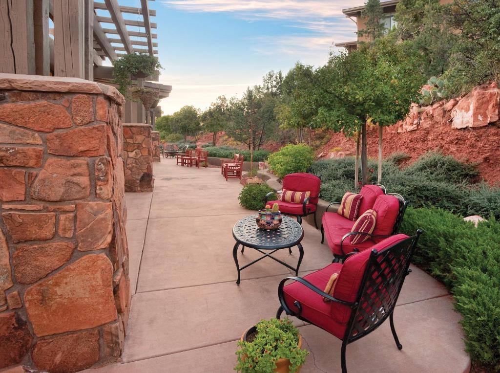 Zahrada ubytování Club Wyndham Sedona