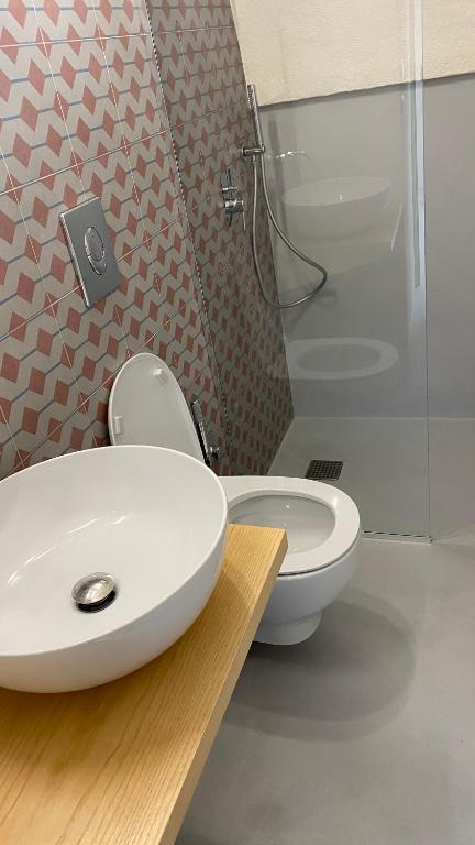 Łazienka w obiekcie manzoniquattro