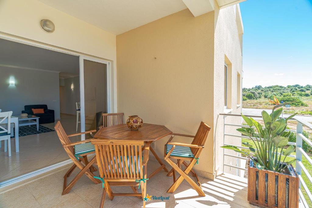 Balkón nebo terasa v ubytování Vila da Praia - Apartamento Viva Local