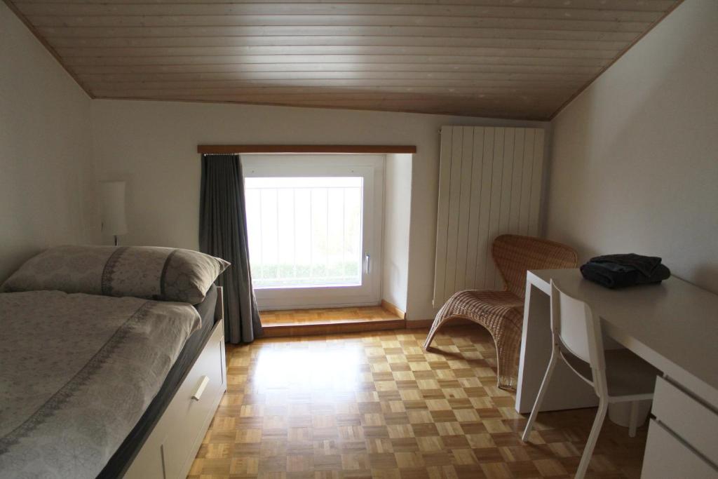 Postel nebo postele na pokoji v ubytování gioiAcasa