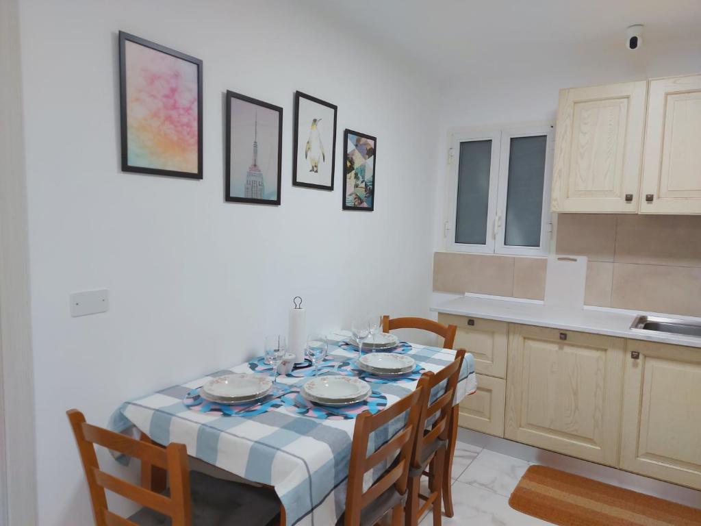 Kuchyň nebo kuchyňský kout v ubytování Camera matrimoniale Genova rooms
