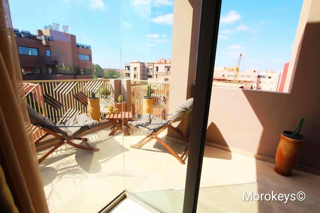 Appart Luxe 2ch 4p En Plein Gueliz Dernier Etage マラケシュ 21年 最新料金