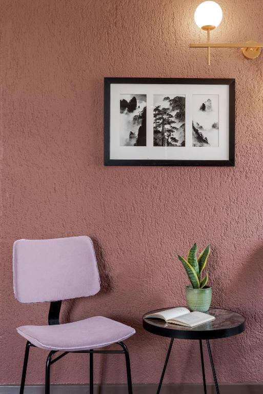 Posezení v ubytování Paeonia Arachova