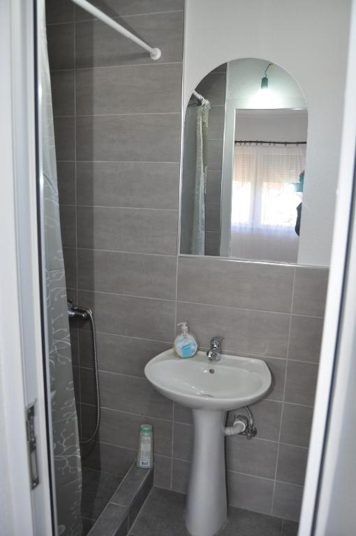 Koupelna v ubytování Villa Rita