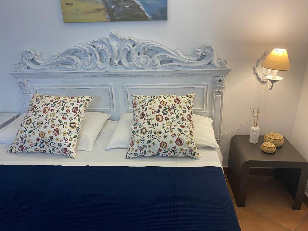 Postel nebo postele na pokoji v ubytování Tyrrhenian Sea Apartment