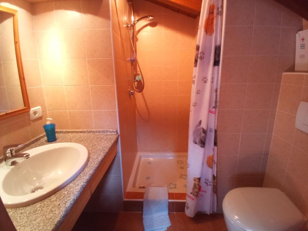 Kúpeľňa v ubytovaní Guest House Il Nido dello Svasso -Foresteria Lombarda-