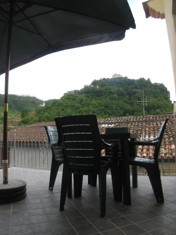 Nespecifikovaný výhled na hory nebo výhled na hory při pohledu z bed and breakfast