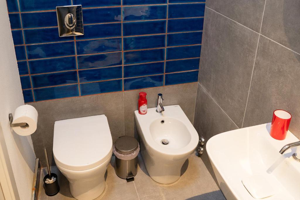 Koupelna v ubytování La Trave