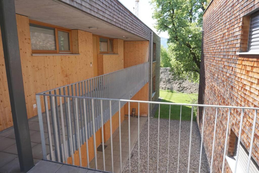 Balkón nebo terasa v ubytování Terrassenwohnung in prämierter Wohnanlage