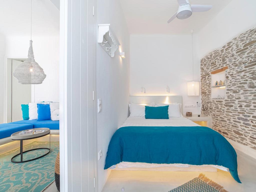 A bed or beds in a room at Lasia Boutique Apartment