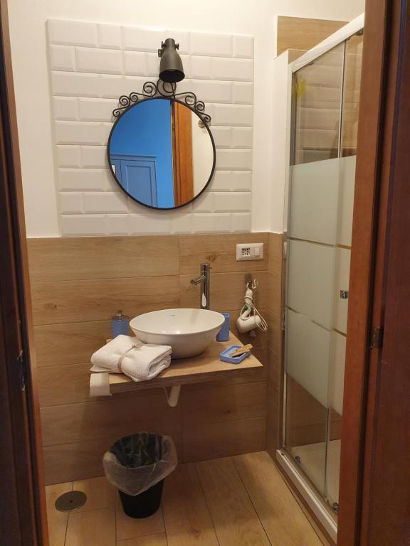 Koupelna v ubytování Hercules House - Il riposo degli Eroi
