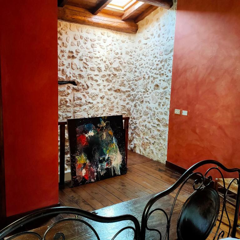 Posezení v ubytování IL BORGO DI SAN PIO