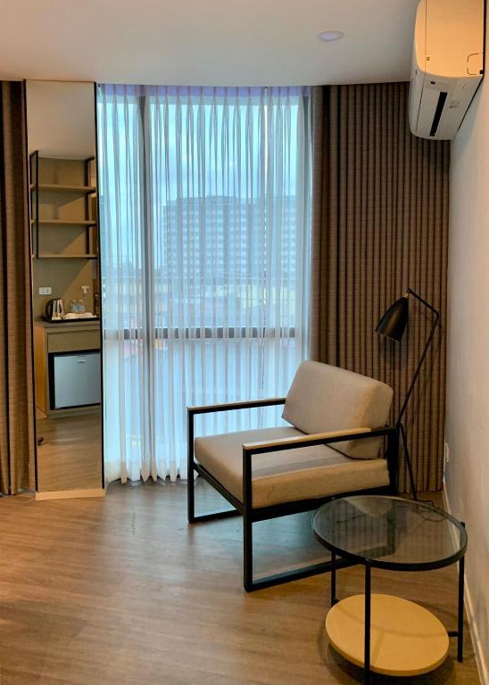 Posezení v ubytování JET Hotel