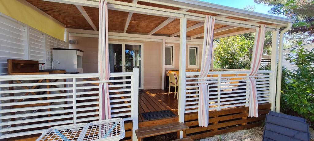 Balkón nebo terasa v ubytování Mobile Homes Danijela in Amadria Park Trogir