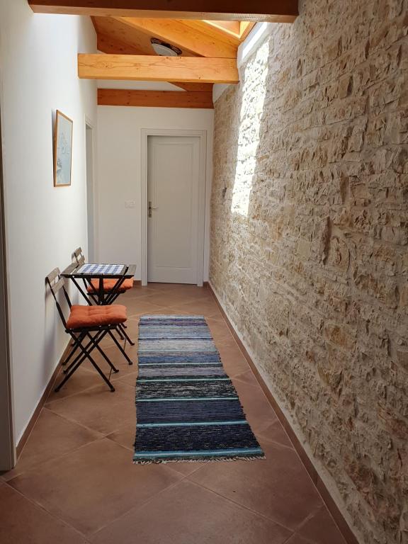 Posezení v ubytování Casa dei Boscarini