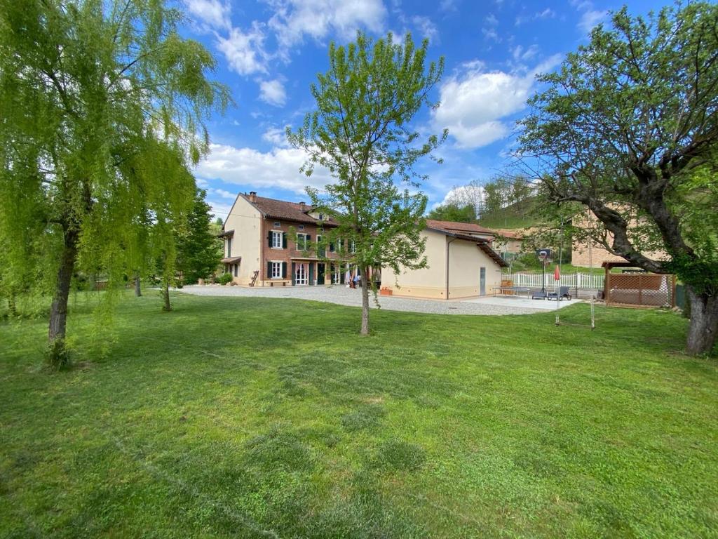 Zahrada ubytování B&B Cascina Martinetta