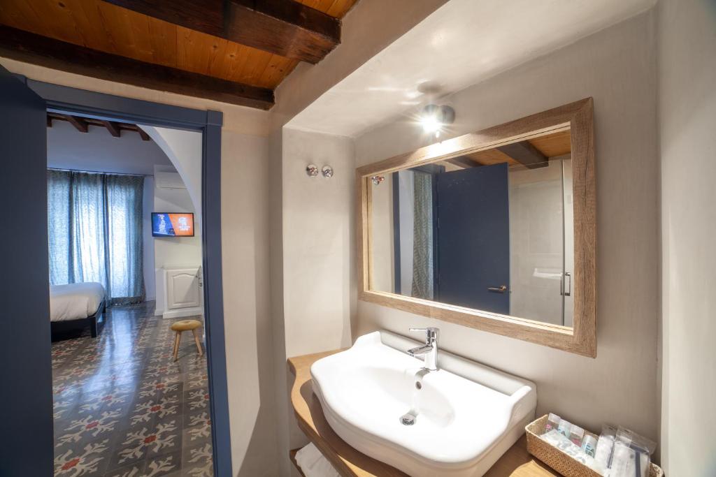 Koupelna v ubytování Apartahotel Siglo XIX