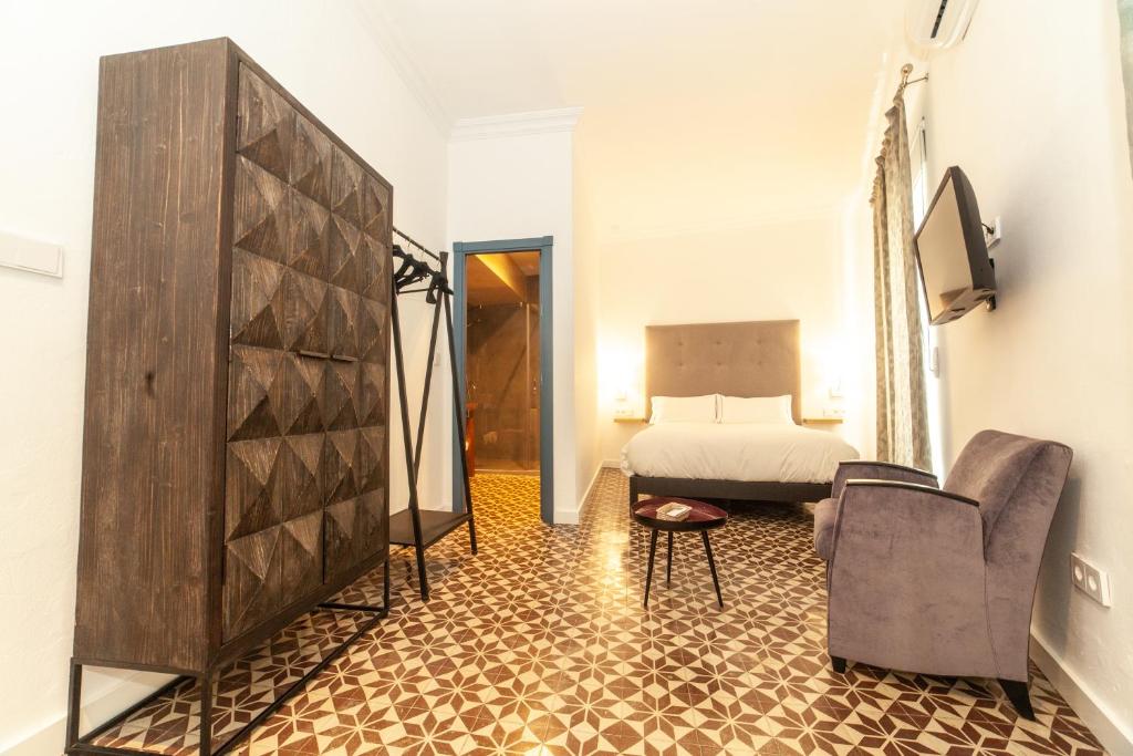 Posezení v ubytování Apartahotel Siglo XIX