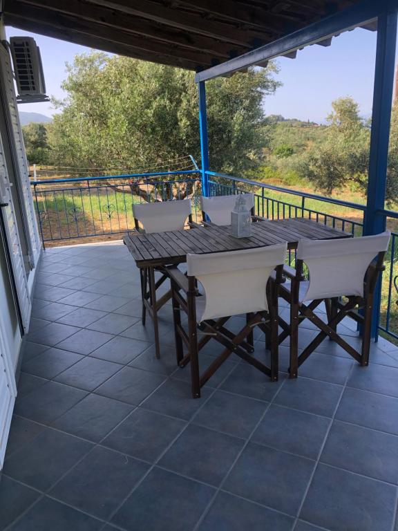 Balkón nebo terasa v ubytování Aggeliki House 4