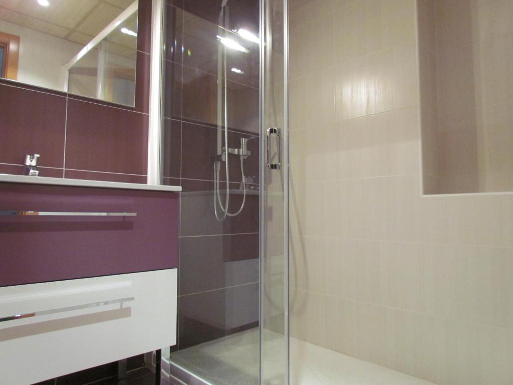 Koupelna v ubytování Apartamentos Elvira Valderrobres