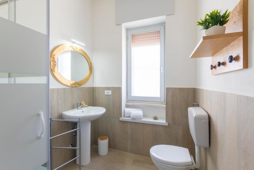 Koupelna v ubytování B&B Villa Ginevra