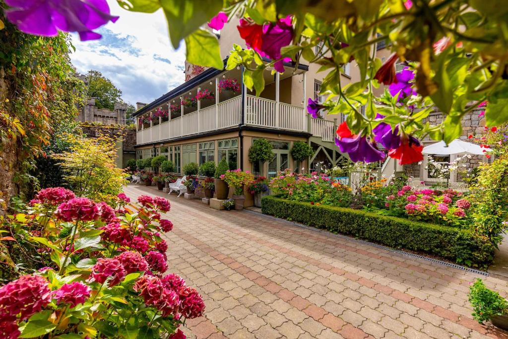 Κήπος έξω από το Step House Hotel